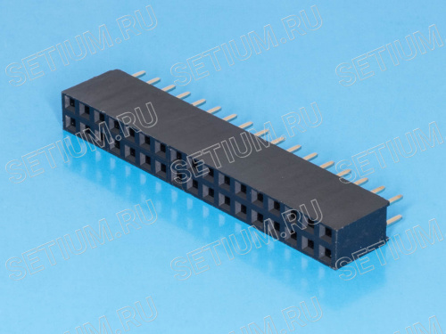 Разъем 2х17 гнездо на плату, шаг 2.54мм фото 5 Разъем 2х17 гнездо на плату, шаг 2.54мм PBD-34 фото 5