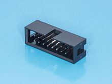 Разъем IDC 2х 8 вилка на плату, шаг 2.54мм BH-16