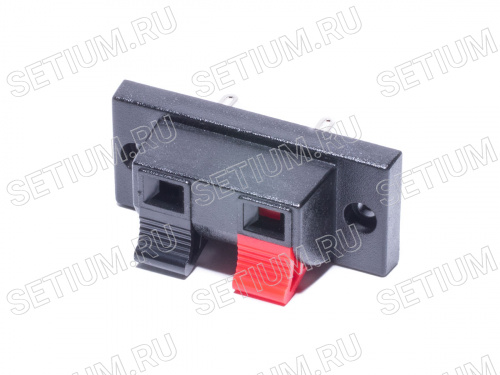 Клеммник 2 позиционный нажимной