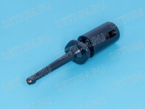 Щуп-зажим 40мм, черный фото 2 Щуп-зажим 40мм, черный ITB-40B фото 2