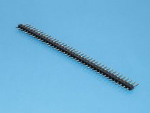 Штыревой соединитель 1х40 шаг 2,54мм PLS-40