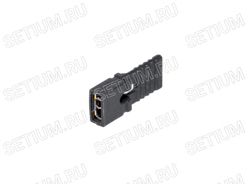 Джампер 14мм, шаг 2,54мм, открытый, 2 контакта Джампер 14мм, шаг 2,54мм, открытый, 2 контакта MJ-H