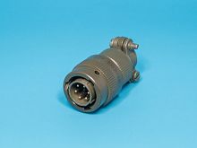 Разъём Amphenol серии 62IN  6 контактов, вилка на кабель 62IN-16F-10-6P