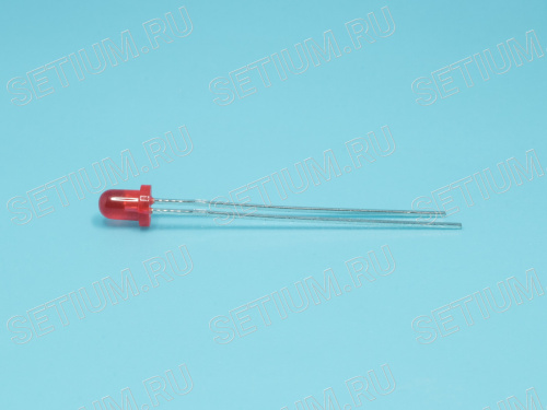 Светодиод d=3мм, красный, 4.5 mcd LH2040 фото 3