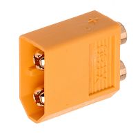 Разъем силовой XT60, 2 контакта, штекер на плату XT60PB30-M.G.Y