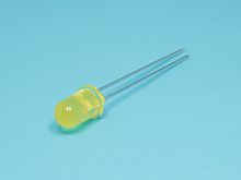 Светодиод d=5мм, желтый, 15,0mcd LY3330