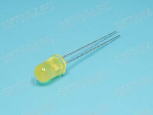 Светодиод d=5мм, желтый, 15,0mcd LY3330