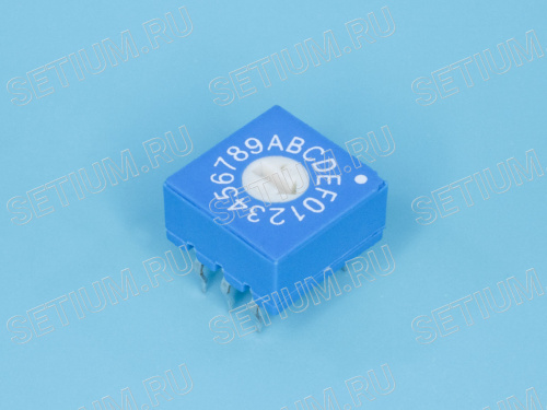 ДИП свич 16 позиций,тип'rotary' SWD16