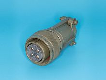 Разъём Amphenol серии MS  4 контактов, гнездо на кабель MS3106E-18-10S