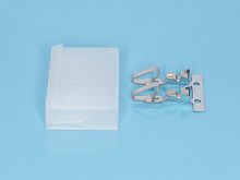 Разъем питания 6 контактов, гнездо на кабель, шаг 3,96мм PHU-6