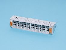 Магазин для разрядников к плинту 10 пар KRH-10