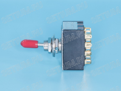 Тумблер 12 конт. 4PDT (on-on) (B068L) PST-94A фото 4