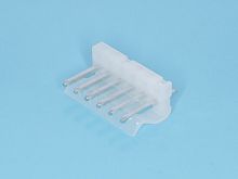 Разъем питания 6 контактов, вилка на плату, шаг 3.96мм PWL-6