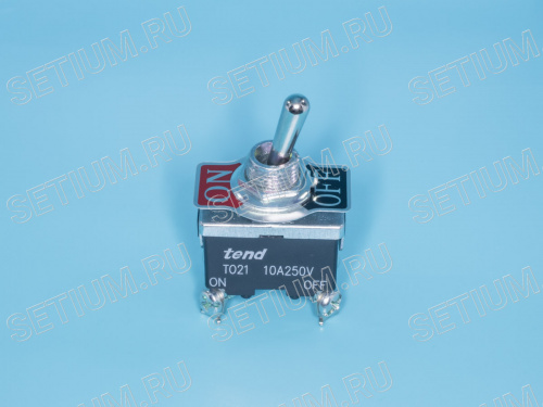 Тумблер 4 контакта, DPDP, вкл-выкл T021B фото 3