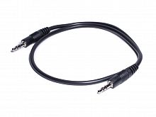 Кабель (шнур) аудио - 3,5мм вилка - 3,5мм вилка, 0,5м SCAUD3.5-AUD3.5-0.5