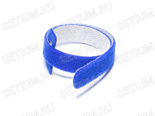 Стяжка 310х16 мм с липучкой, синяя, упак. 20 шт. Стяжка 310х16 мм с липучкой, синяя, упак. 20 шт. MGT-310BE