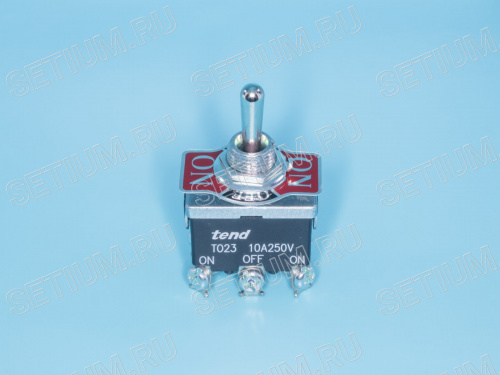 Тумблер 6 контактов, DPDP, вкл-выкл-вкл T023B фото 3
