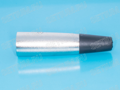 Разъем микрофонный XLR, вилка на кабель, 3 контакта AUD-71 фото 6