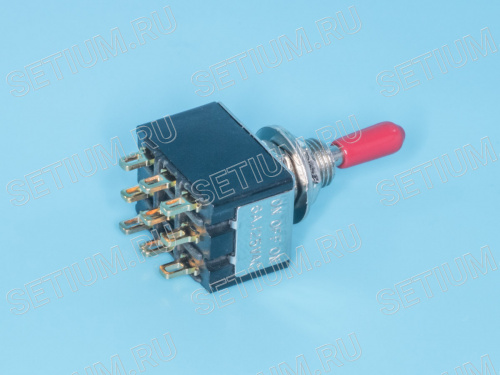 Тумблер 9 конт. 3PDT (on-off-on) (B068J) PST-83C фото 5