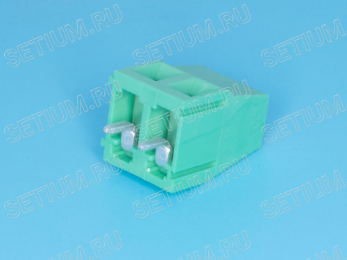 Клеммник с винтом 2 позиции, шаг 5,00мм фото 4 Клеммник с винтом 2 позиции, шаг 5,00мм фото 4