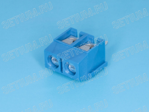 Клеммник с винтом 2 позиции, шаг 5,00мм фото 5 Клеммник с винтом 2 позиции, шаг 5,00мм фото 5