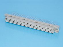 Разъем DIN 41612 64 контакта, гнездо, длина контакта 13мм, 3ряда 612C-64F-13-E