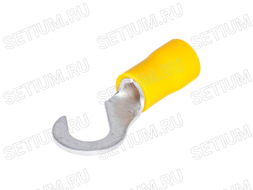 Клемма тип "C" 6,4 мм на провод 4,0-6,0мм, изолированная, кратно 100шт.