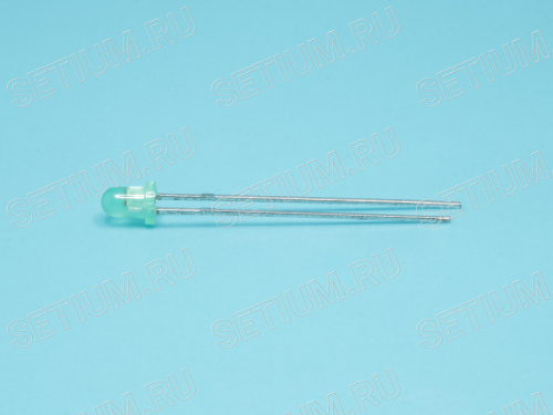 Светодиод d=3мм, зеленый, 6,0mcd LG2040 фото 3