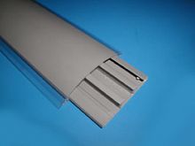 Короб напольный 75х17мм, серый DKC-01332