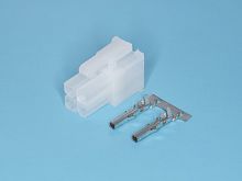 Разъем питания Mini-Fit 4 контакта, гнездо на кабель, шаг 4,2мм MF-4F/2