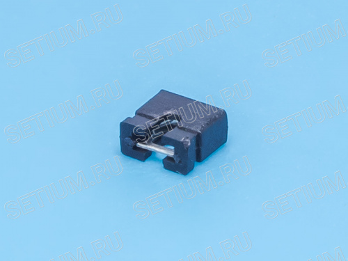 Джампер 3мм, шаг 2мм, открытый, 2 контакта Джампер 3мм, шаг 2мм, открытый, 2 контакта MJ2-2/2