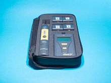 Тестер сетевого кабеля с разъемами RJ-11,12,45, F с цифровым тональным генератором и цифровым пробником 256003 PK