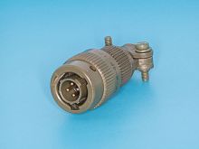 Разъём Amphenol серии 62IN  4 контакта, вилка на кабель 62IN-16F-8-4P