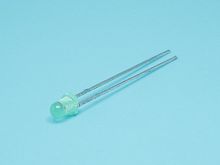 Светодиод d=3мм, зеленый, 2,2mcd LG2040/T