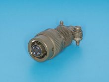 Разъём Amphenol серии 62IN  4 контакта, гнездо на кабель 62IN-16F-8-4S