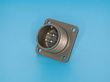 Разъём Amphenol серии MS  4 контакта, вилка на блок MS3102E-14S-2P