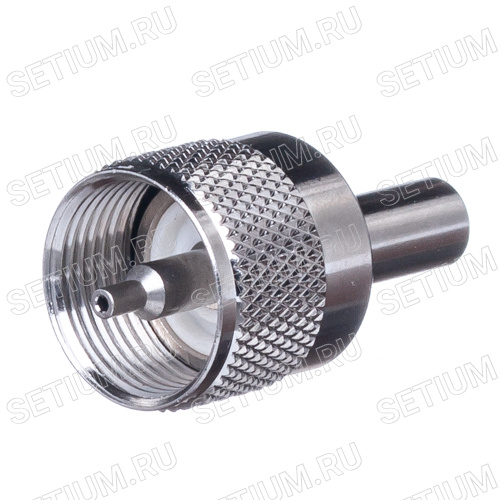 Разъем UHF вилка на кабель RG-58, обжимной Разъем UHF вилка на кабель RG-58, обжимной UHF-C58