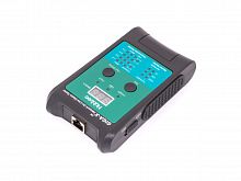 Тестер сетевого кабеля с разъемами RJ-45, измерение расстояния до обрыва и длины кабеля 256800/LF