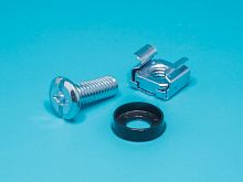 Набор винт-шайба-гайка М6 (100 шт.) KPF 6Х16-100