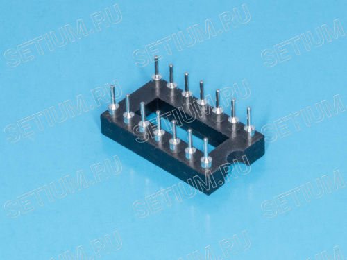 Панелька DIP 14 цанговая SCSM-14 фото 5