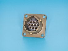 Разъём Amphenol серии 62IN 10 контактов, вилка на блок 62IN-12E-12-10P