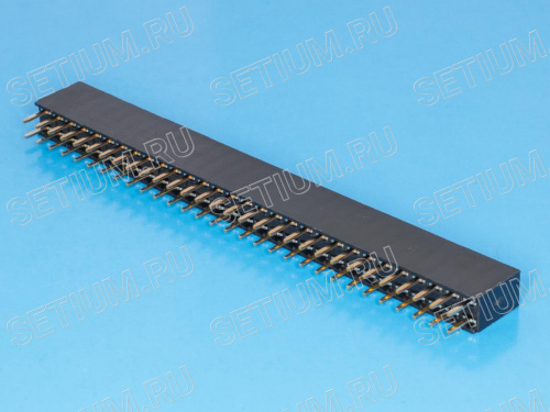 Разъем 2х30 гнездо на плату, шаг 2.54мм фото 4 Разъем 2х30 гнездо на плату, шаг 2.54мм PBD-60 фото 4