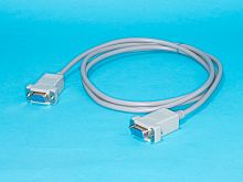 Кабель (шнур) ноль модемный D-SUB 9 гнездо - D-SUB 9 гнездо 1,8м SCD-128FF