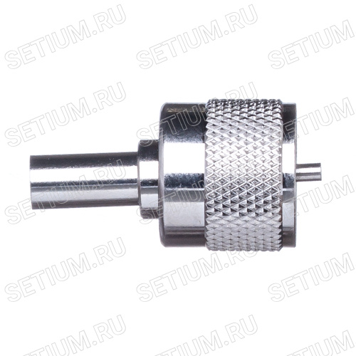 Разъем UHF вилка на кабель RG-58, обжимной фото 6 Разъем UHF вилка на кабель RG-58, обжимной UHF-C58 фото 6