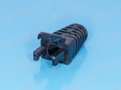 Колпачок на RJ-45, компакт, черный фото 2 Колпачок на RJ-45, компакт, черный TPC-3/B фото 2