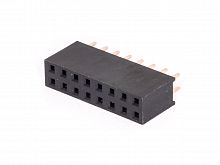 Разъем 2х 8 гнездо на плату, шаг 2.54мм PBD-16