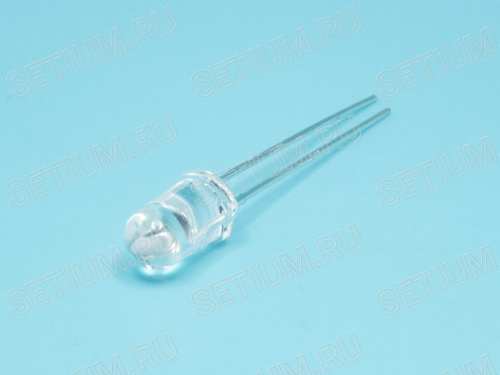 Светодиод d=5мм, красный, 900 mcd LHR13233