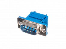 Разъем D-SUB   9 контактов, вилка на плоский кабель, тип 2 DI-9M