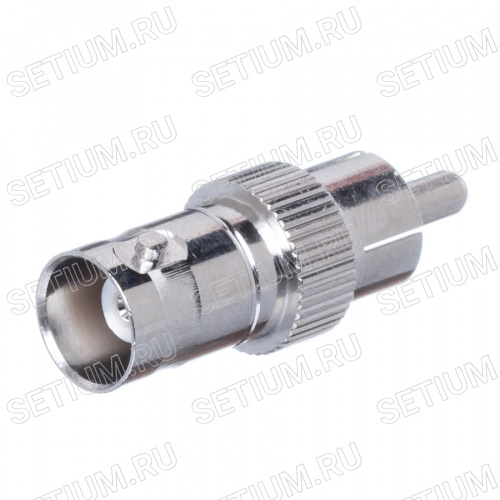 Переходник BNC гнездо - RCA вилка BNCJ/RCAP фото 2