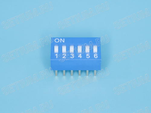 ДИП свич 6 позиций SWD1-6 фото 5